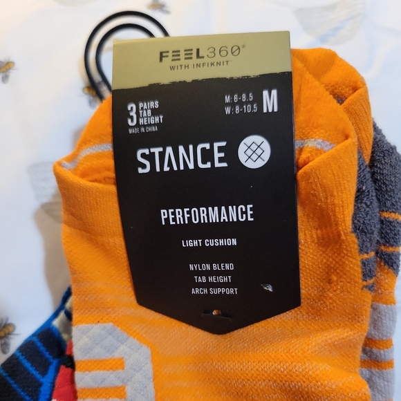 BNWT Stance Variety 3 Pack - A248A22VAR-MUL-Multi-M - Picture 2 of 5